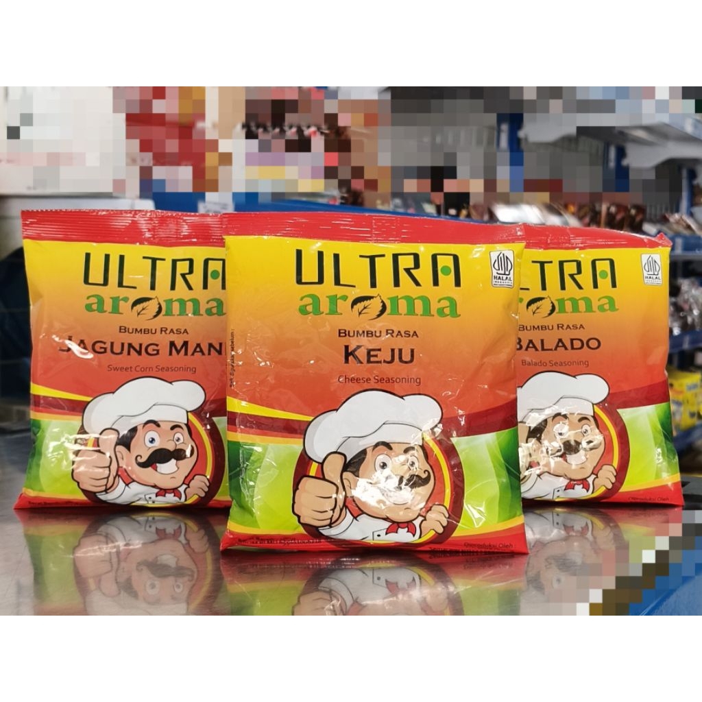 

Ultra Bumbu Balado, Keju, Jagung Manis/Bumbu Kentang/Bumbu Tela Tela/Bumbu Balado/Bumbu Keju/Bubuk Balado