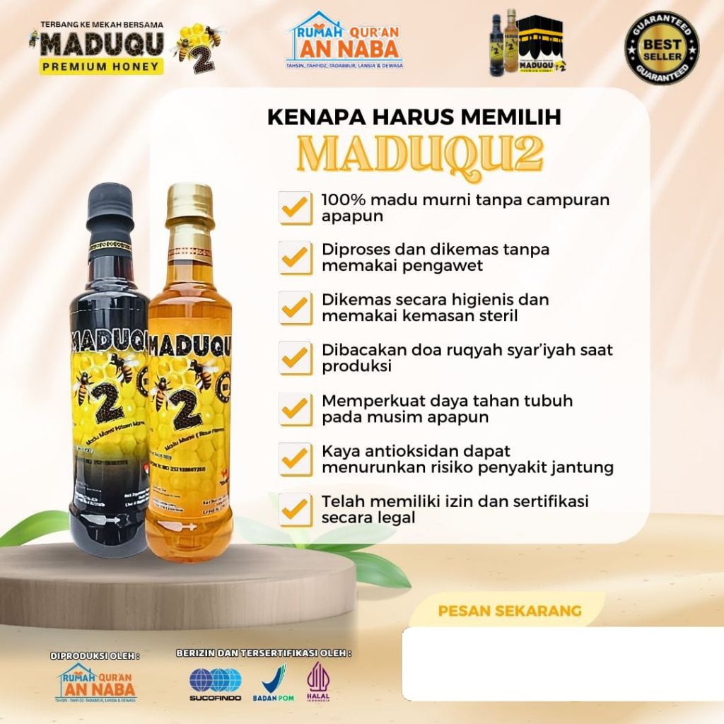 

Madu Murni Hutan Maduqu2 Madu Qu 2 madu resmi tanpa campuran
