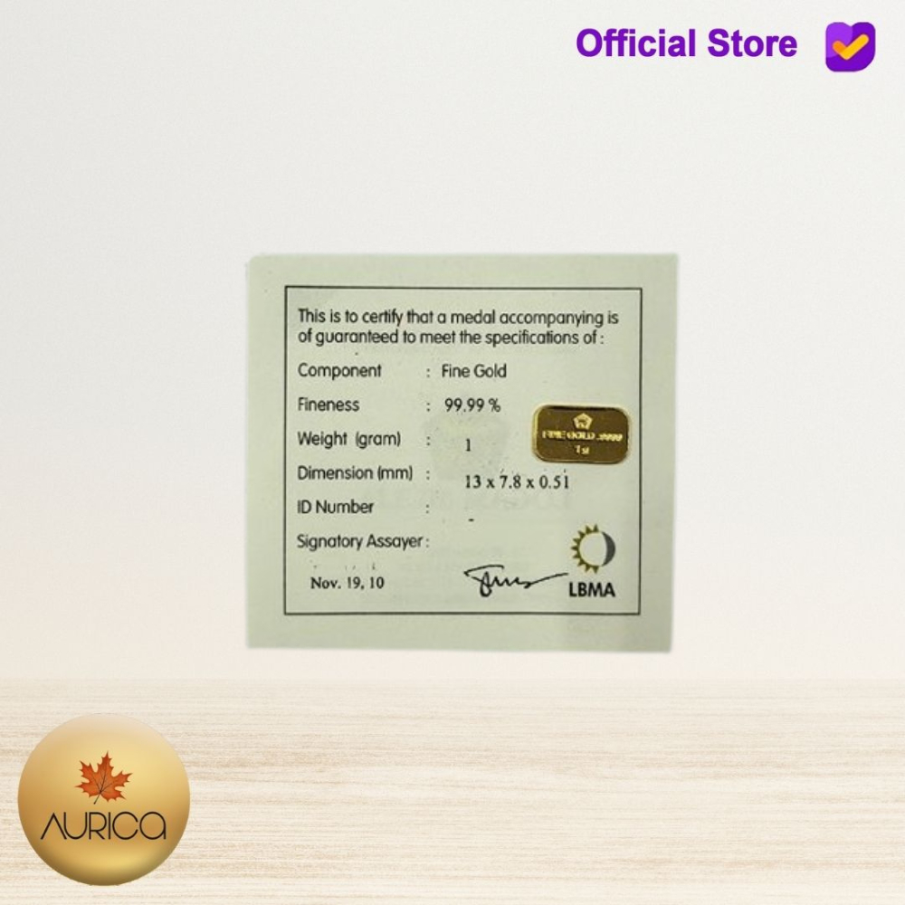 Logam Mulia Antam Retro Tidur - 1GRAM