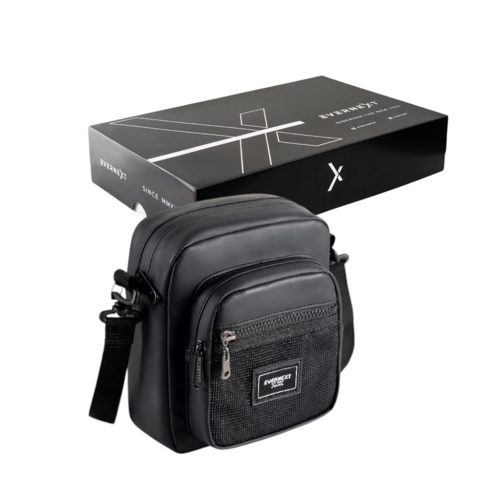 Evernext Slingbag Savero Tas Selempang Pria Mini Waterproof Tas Selempang Bahu Pria