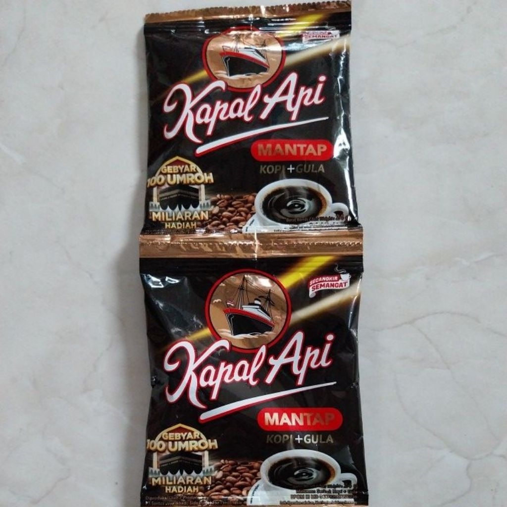 

Kapal Api Mantap 1 renteng renceng isi 10 Sachet x 24g