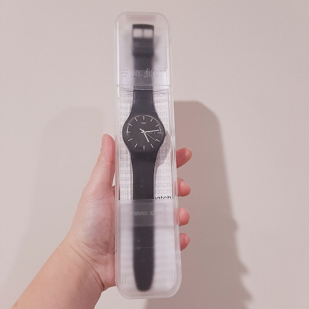 jam tangan swatch jam tangan manual pria jam tangan swatch second jam hadiah jam tangan pria anti ai