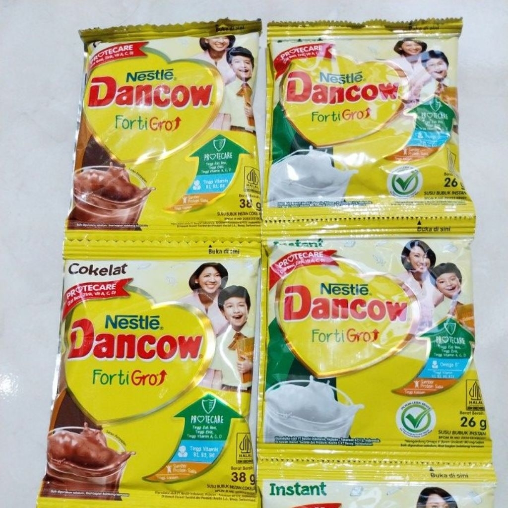 

Susu Dancow Fortigro 1 renteng renceng isi 10 Sachet