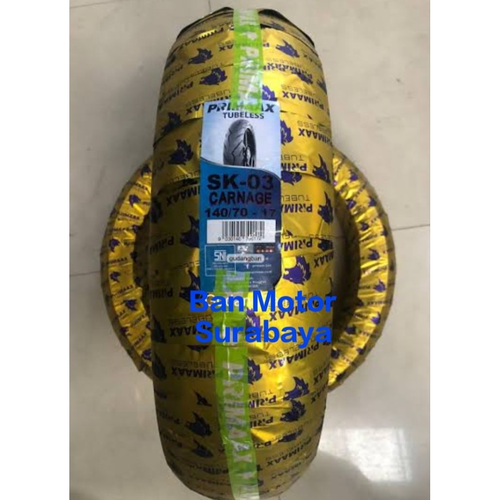 Ban Luar Primax 140/70-17 SK03 CARNAGE Tubeless SK03 PRIMAX