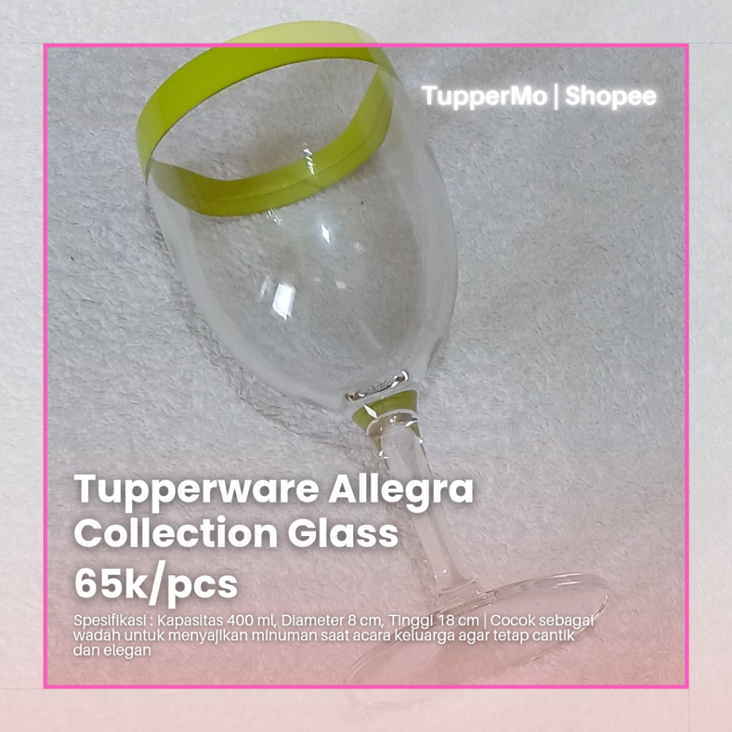 Allegra Collection Glass Tupperware Ori