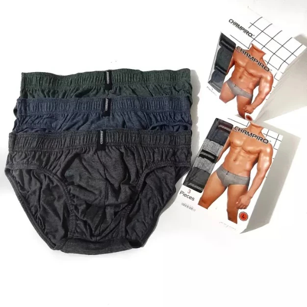 [3 PCS] CD Pria Reguler Champiro 0312 Dewasa, Celana Dalam Laki-laki Remaja