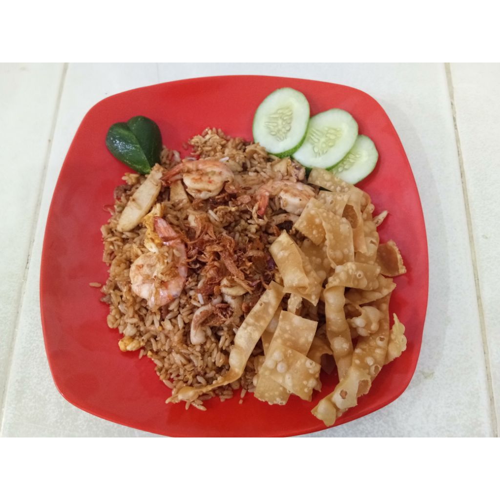 Nasi goreng seafood