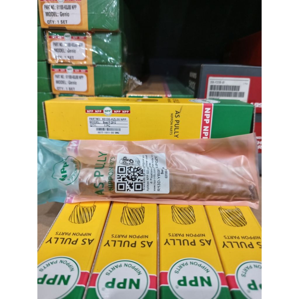 AS PULLY , AS GARDAN BELAKANG NPP BEAT FI VARIO 110 FI SCOOPY FI STARTER KASAR