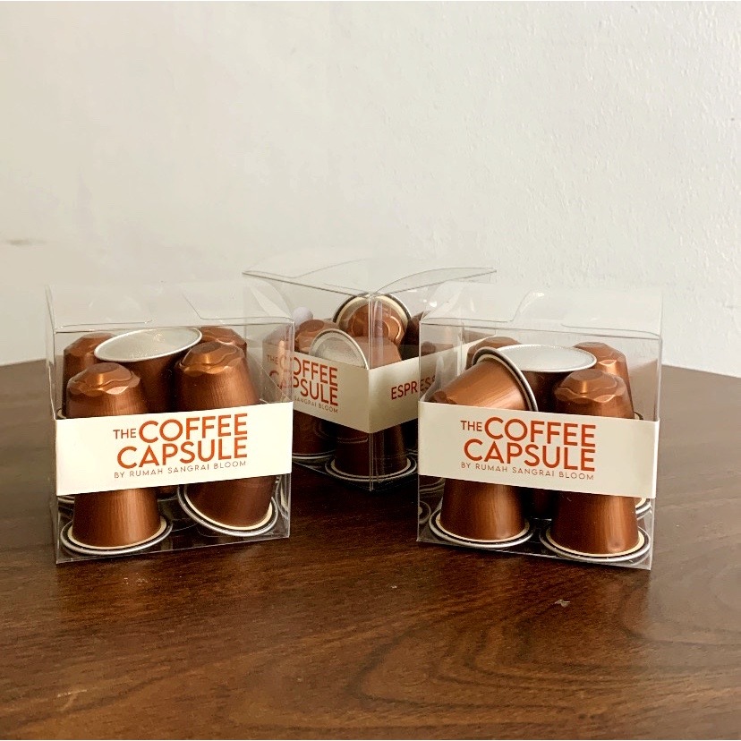 

THE COFFEE CAPSULE by RUMAH SANGRAI BLOOM | Nespresso Compatible | Kopi Kapsul