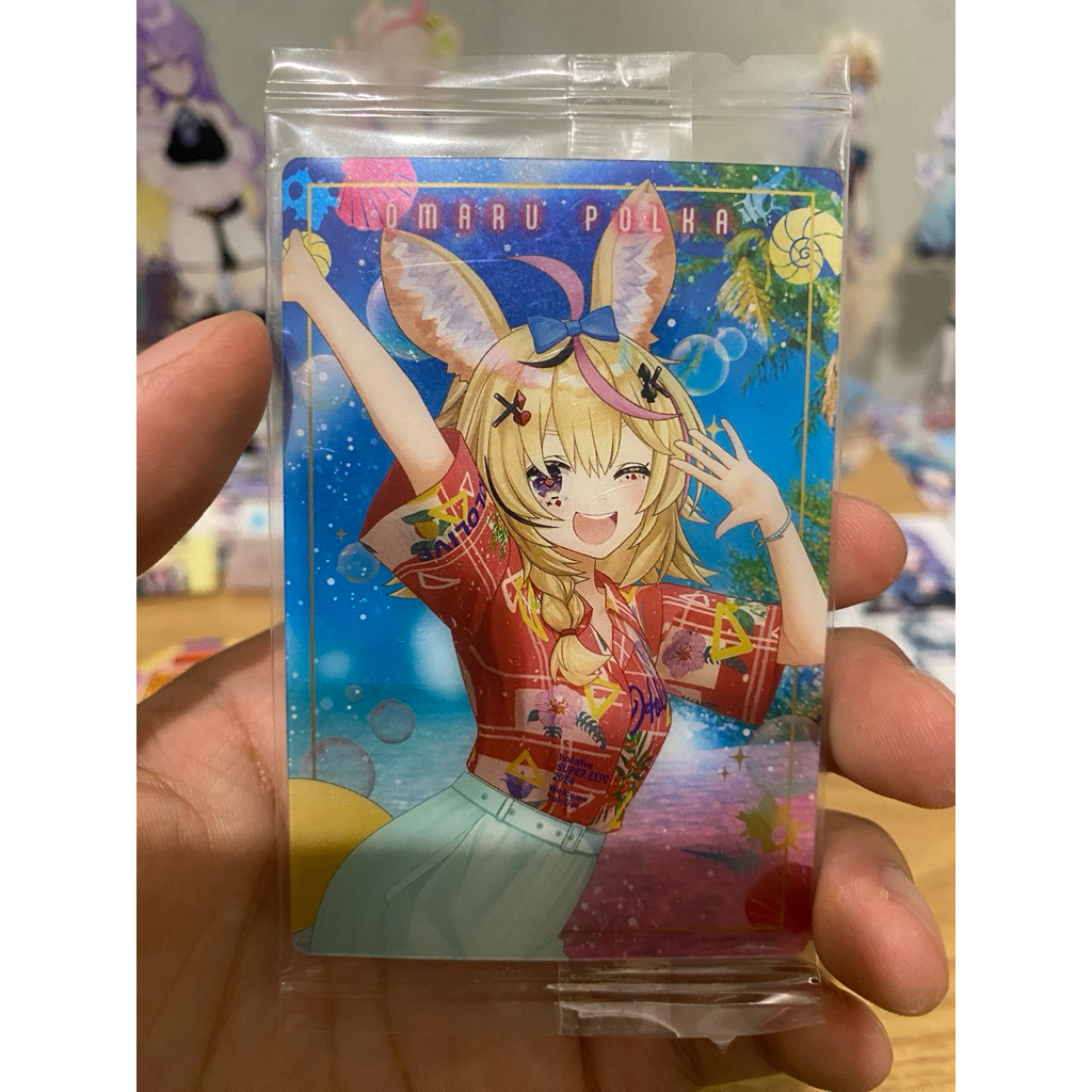 Hololive Wafer Card Omaru Polka (Hololive JP gen 5)