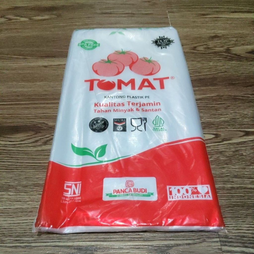 Kantong Plastik PE Tomat Uk 30X45, Plastik Pe bening/pe besar