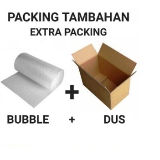 

EXTRA BUBBLE WRAP DAN KARDUS