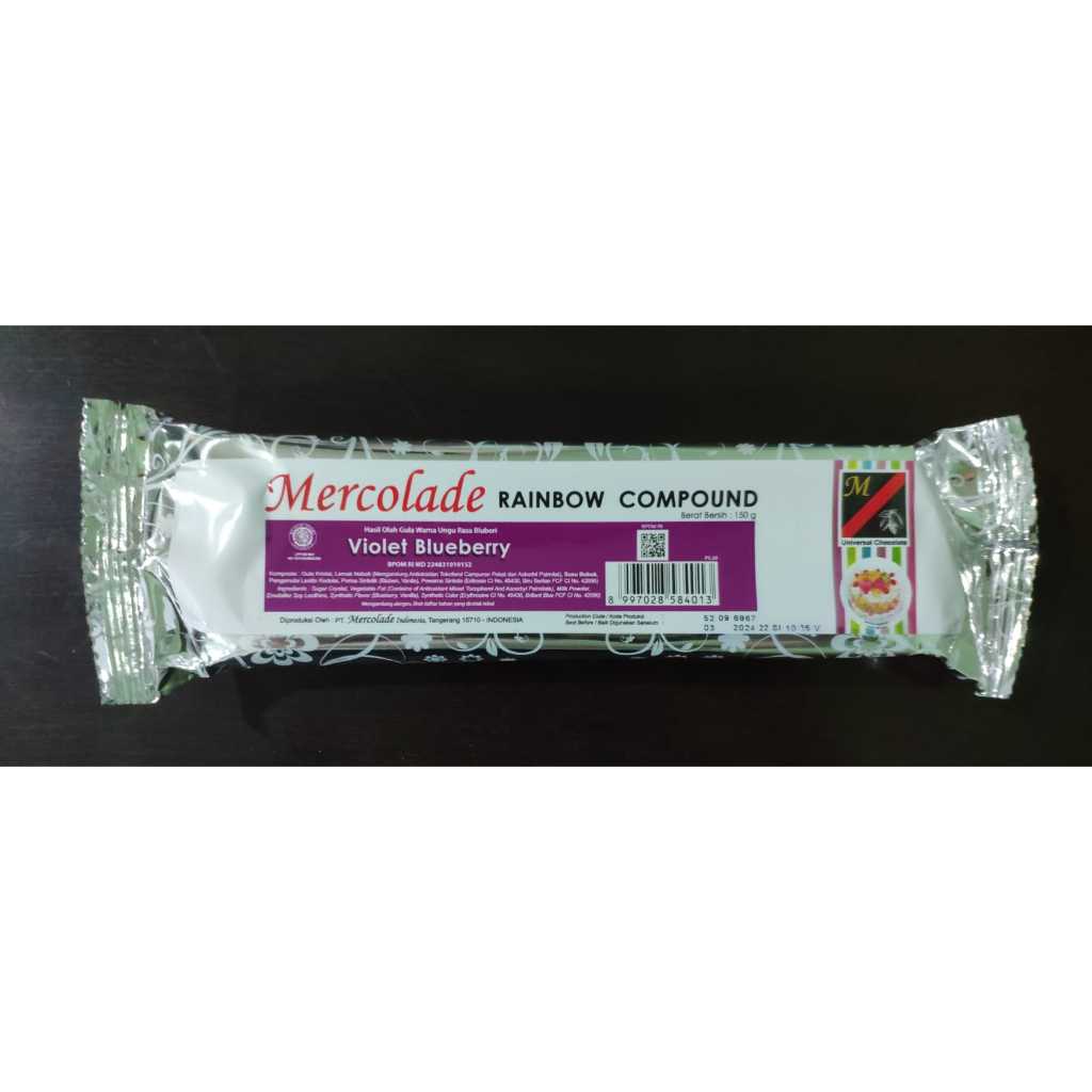 

Mercolade Rainbow Compound Violet Blueberry 150gr