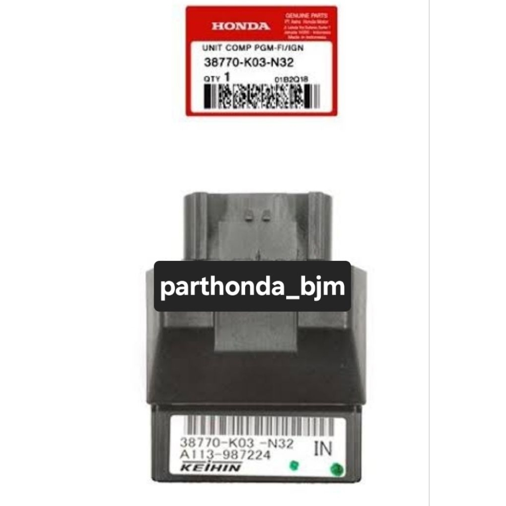 38770-K03-N32 ECM K03 ECM REVO FI ECU REVO FI CDI REVO FI 38770K03N32