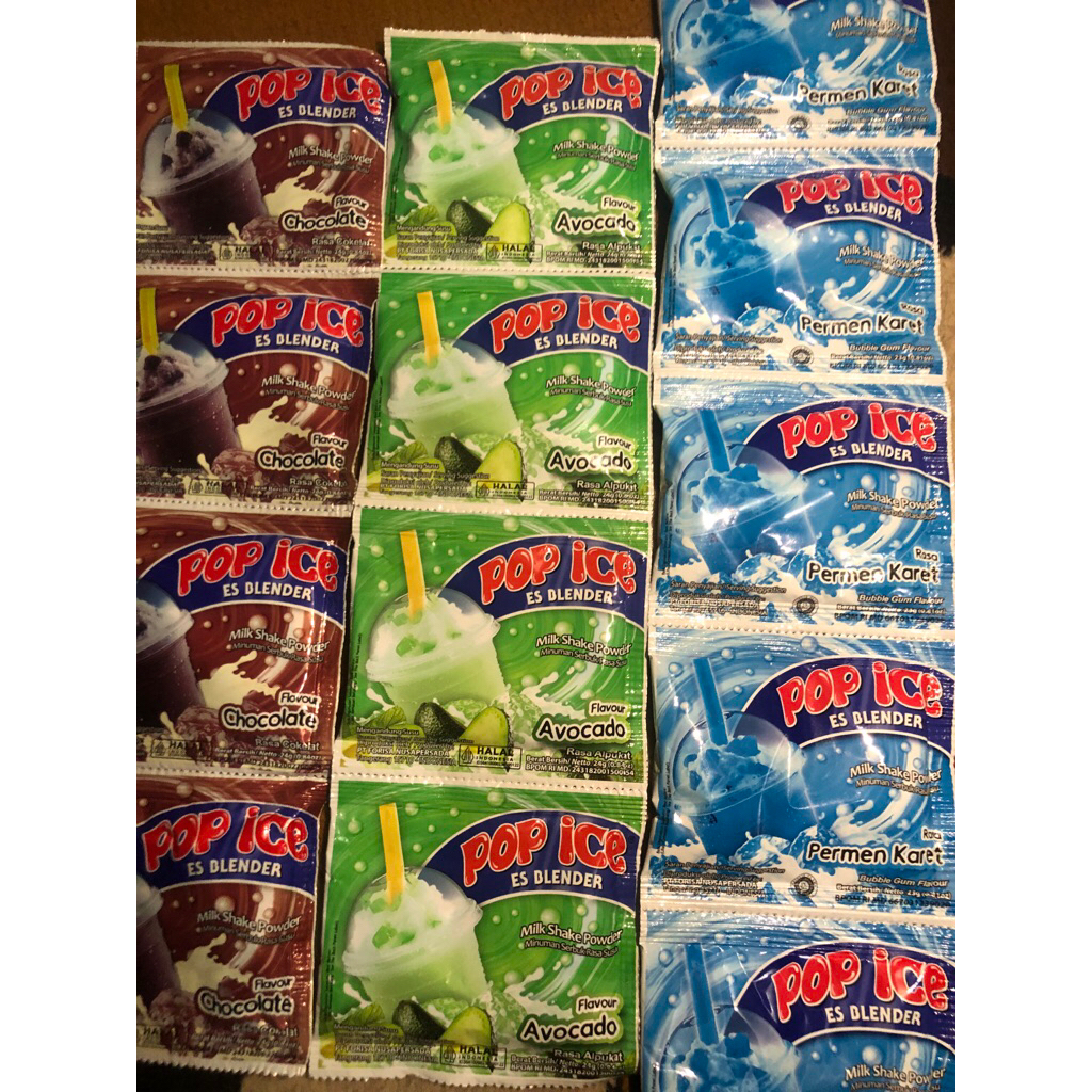 

POP ICE MINUMAN SERBUK RENCENGAN