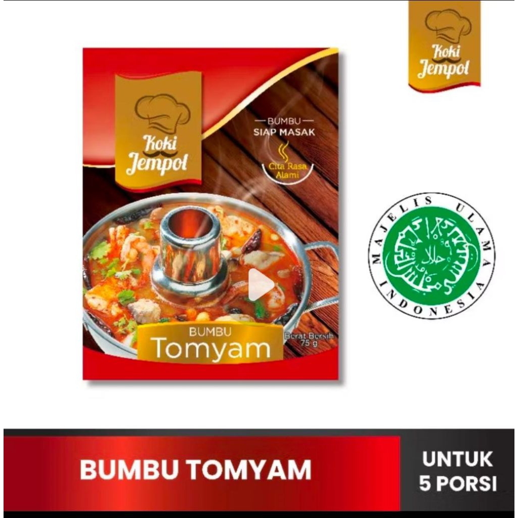 

Koki Jempol Bumbu Instan All Varian BUMBU TOMYAM SETAMBOAT