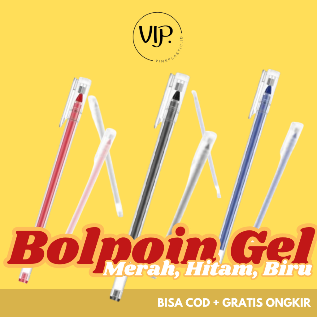 

Balpen | Pulpen | Gelpen Gel Pen Pulpen Pena Big Fill Gel 0.5 mm