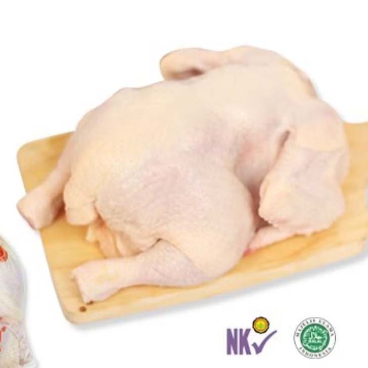 

ayam utuh UK 600-700