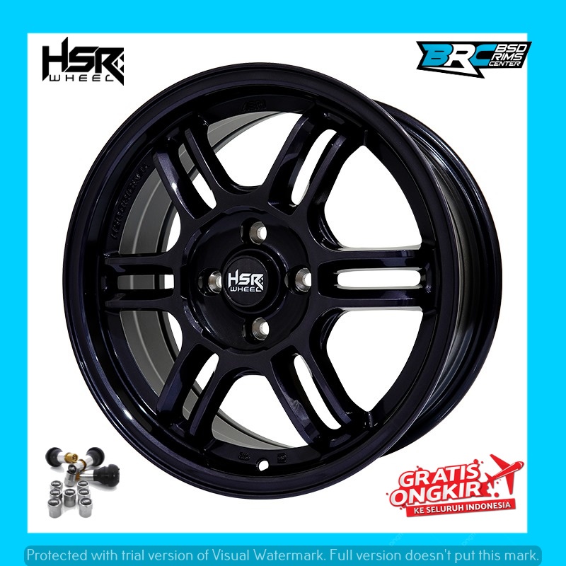 Velg mobil jdm ring 16 hsr aeri untuk mobil jazz sirion agya ayla dll
