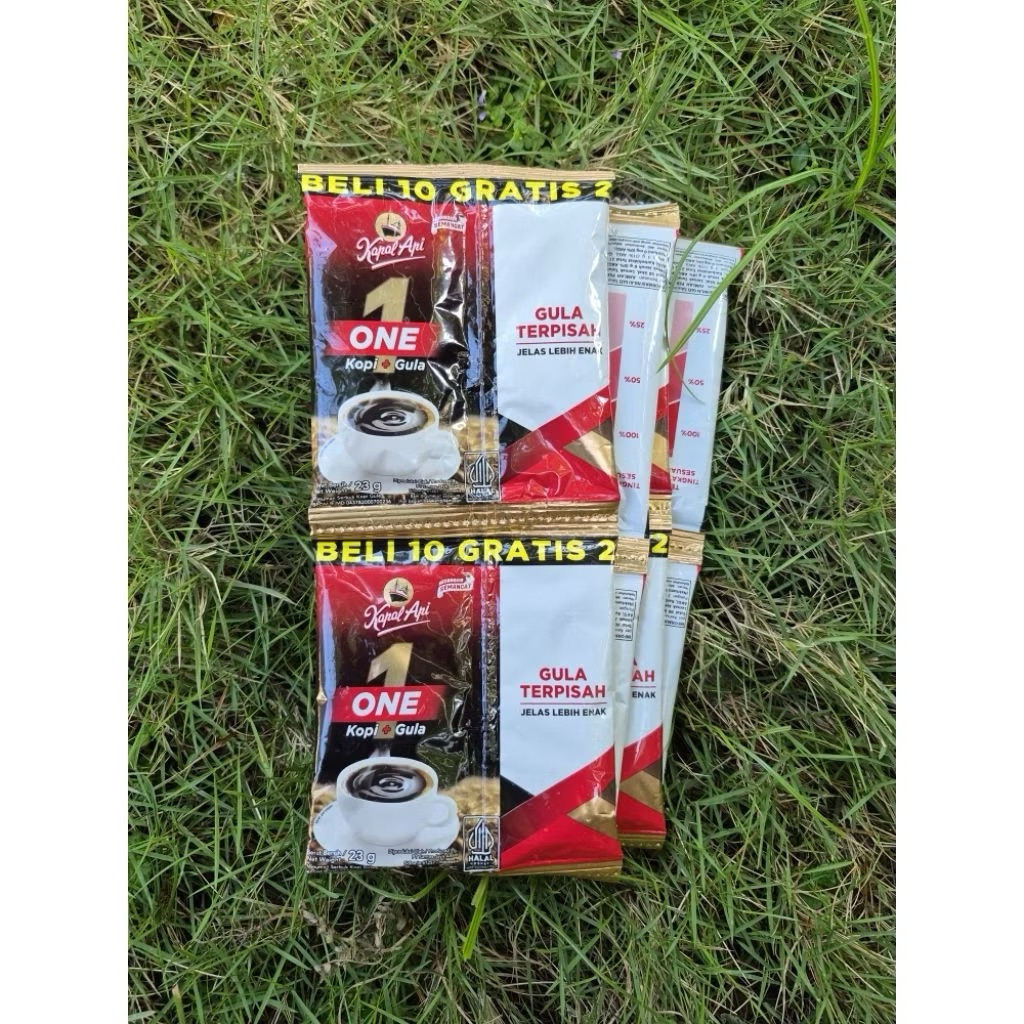 

(1 Karton) Kapal Api One Gula Terpisah 144sachet