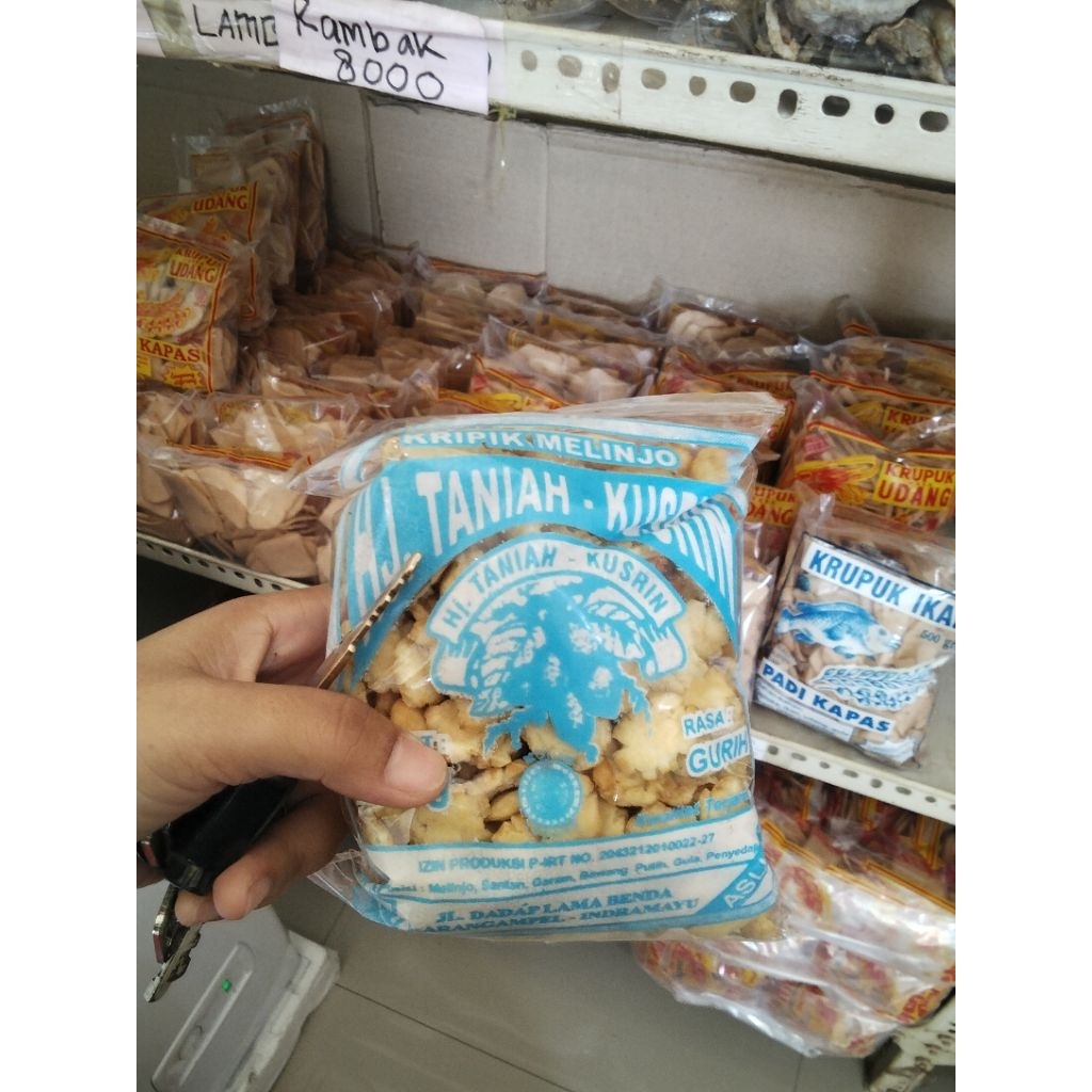 

keripik melinjo asli indramayu gurih dan lezat