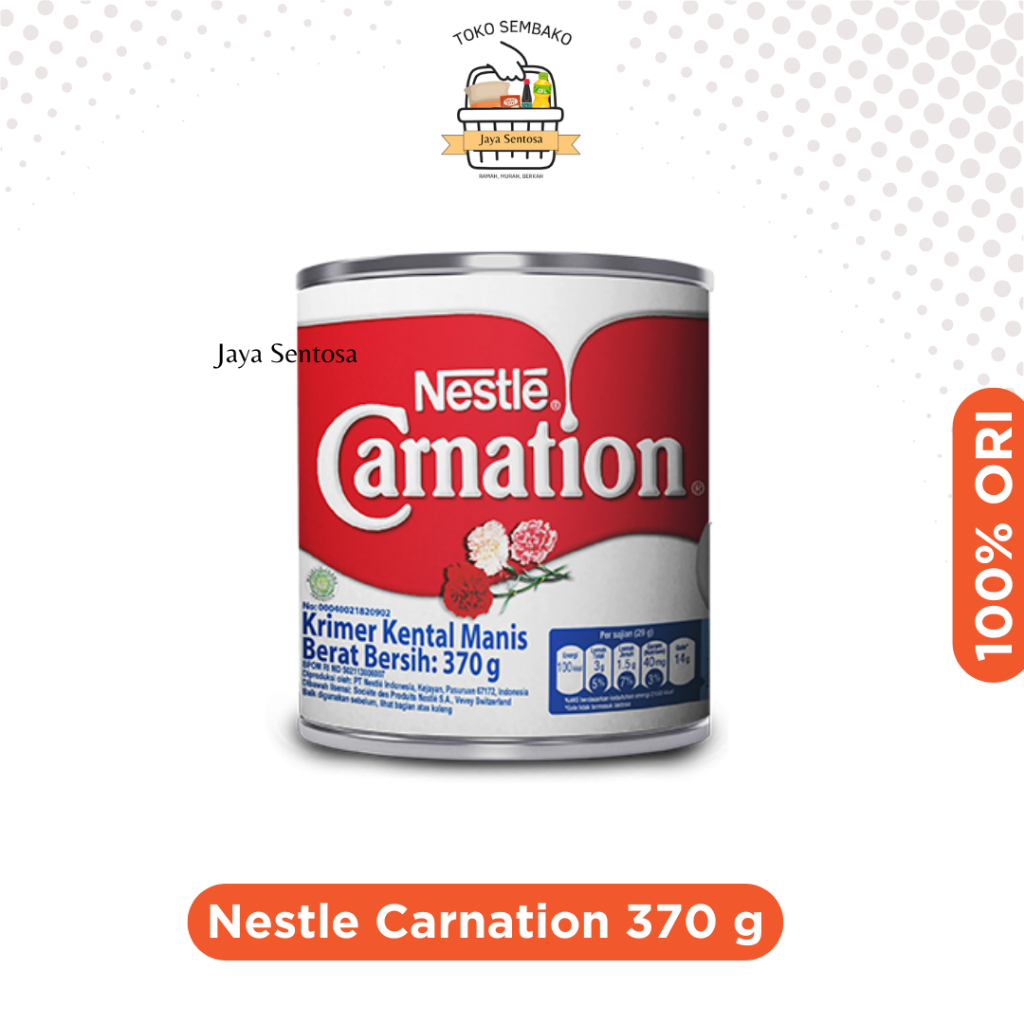

Carnation Susu Krimer Kental Manis Kaleng 370 Gram