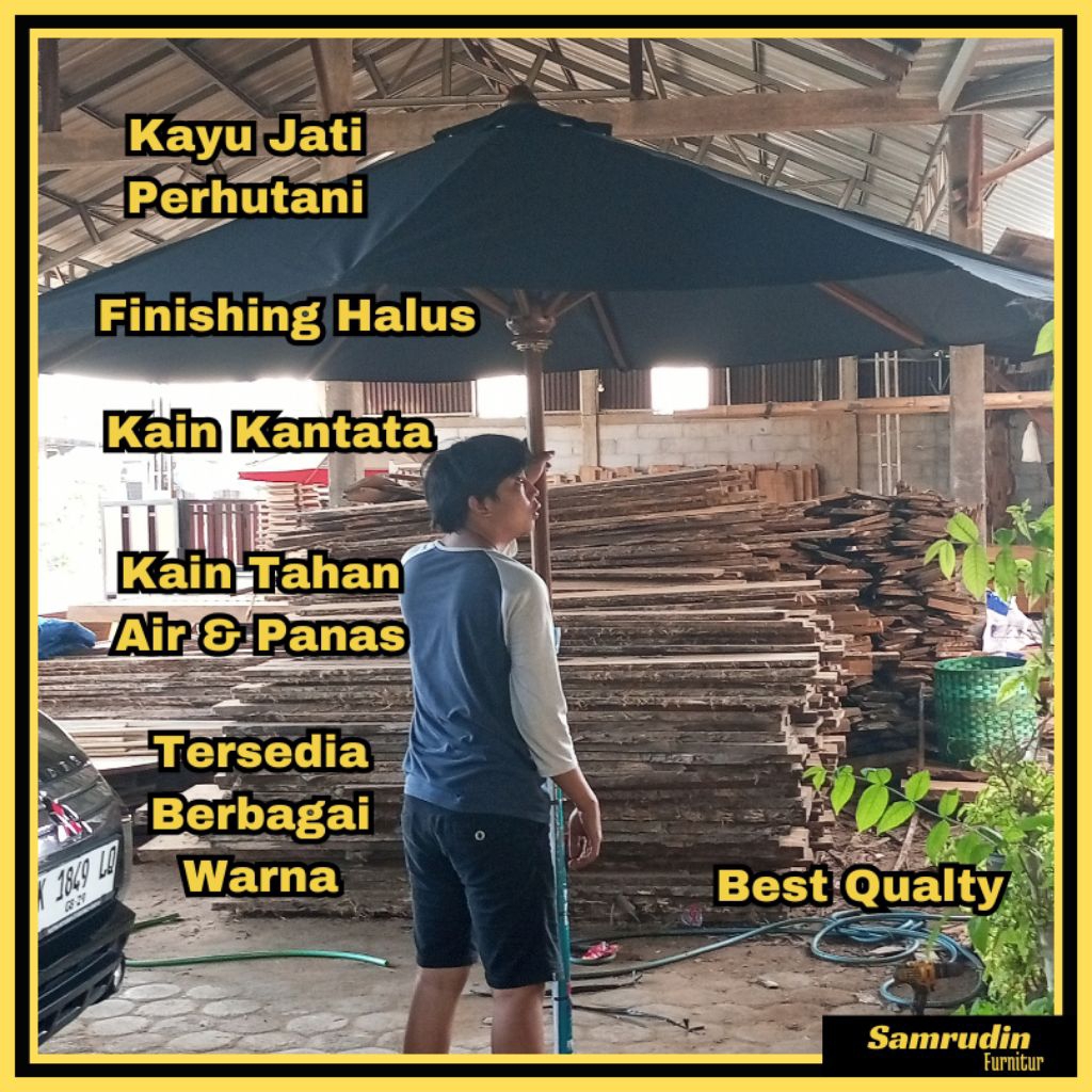 Payung Tenda Taman Cafe Pantai Outdoor