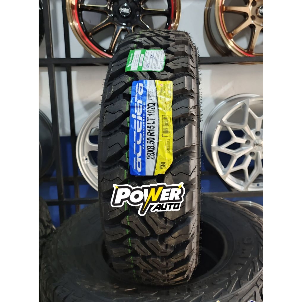 BAN LOKAL TAHUN BARU 28X8,5 R15 ACCELERA MT 01 KATANA FEROZA JIMMY TAFT