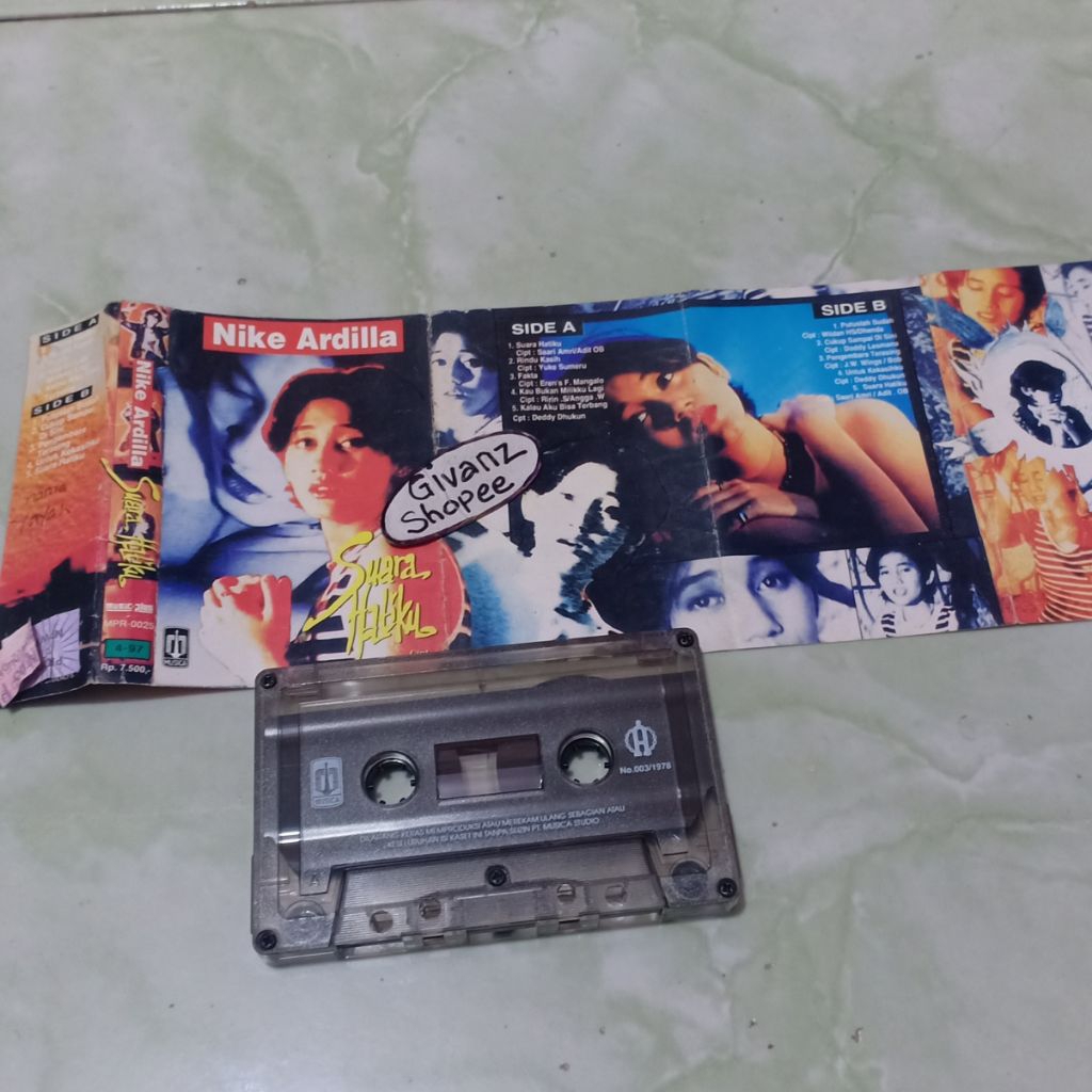 kaset pita NIKE ARDILLA Suara hatiku