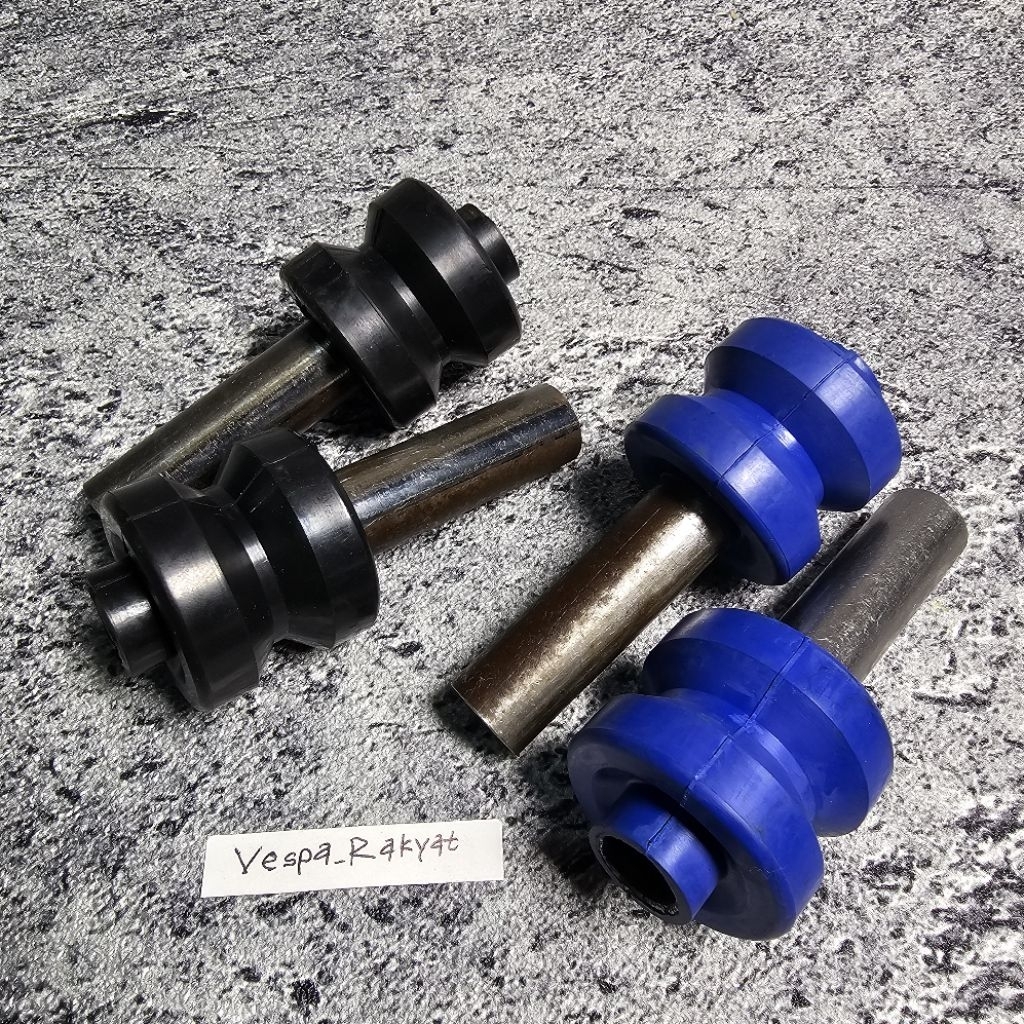 Karet Sasis Vespa Spartan Excel 200 Model TC Scooter BGM Karet Body Mesin Vespa