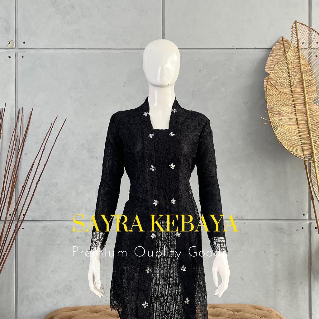 kebaya kutubaru panjang//tunik kutu baru//kutu baru panjang