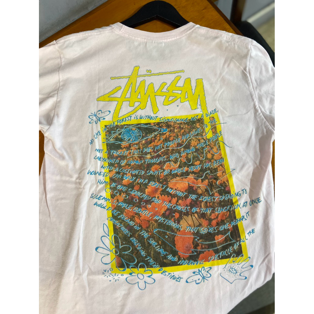 Tshirt stussy Super Bloom
