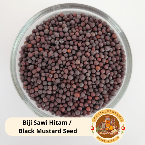 

Biji Sawi Hitam / Black Mustard Seed