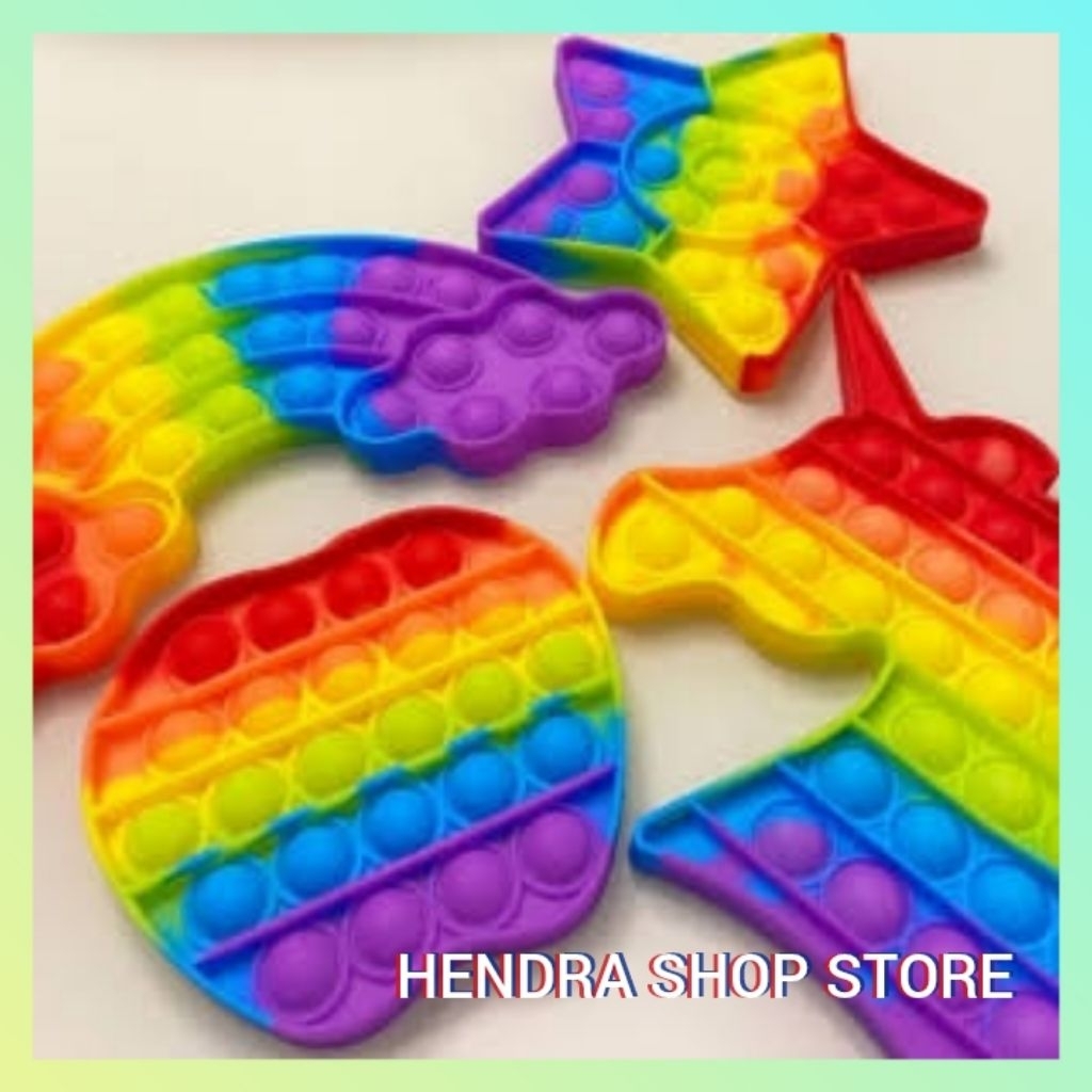 Mainan Anak Pop It Viral Silikon