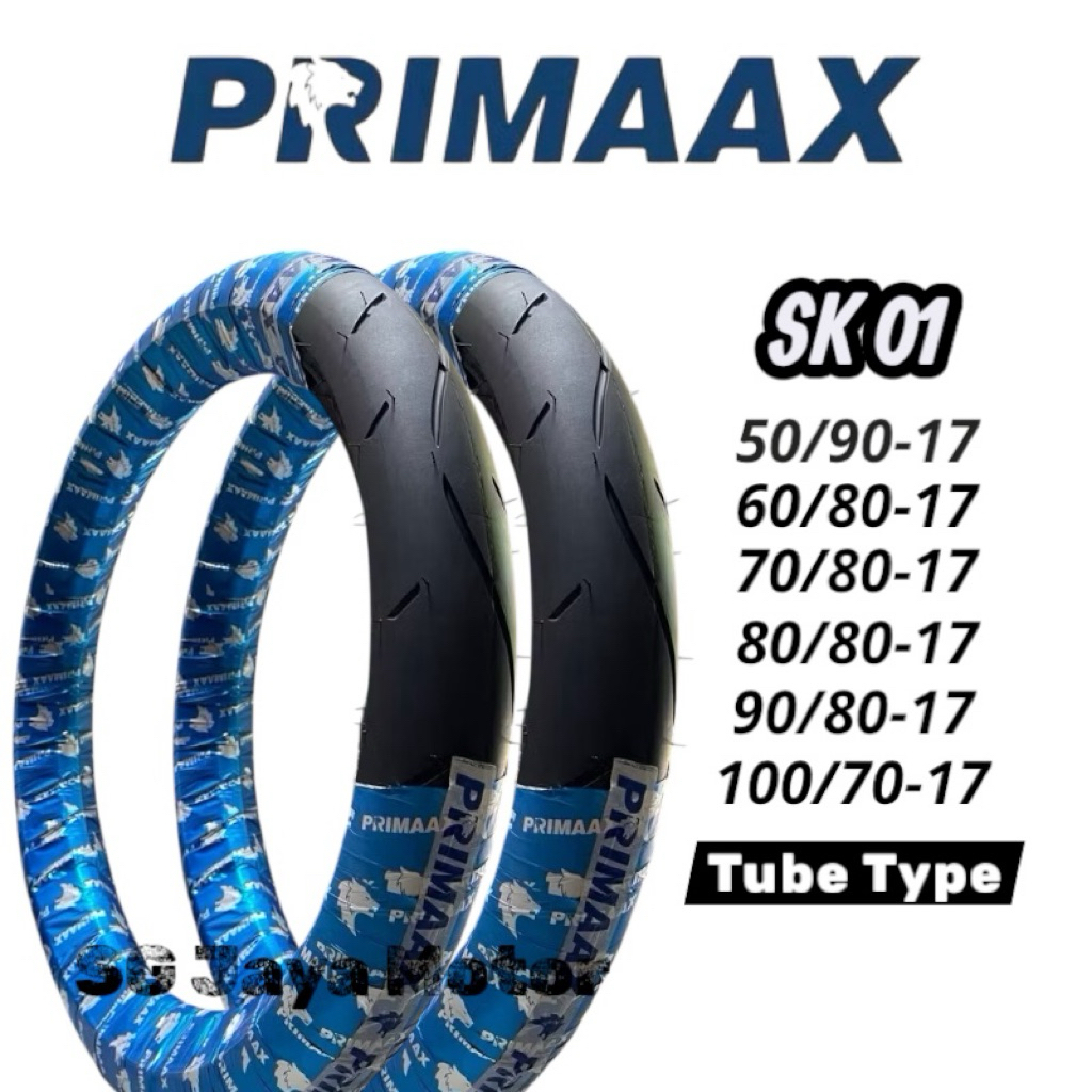 PROMO PRIMAX SK01 Ban Motor Ring 17 Baru Original ( Non Tubles )