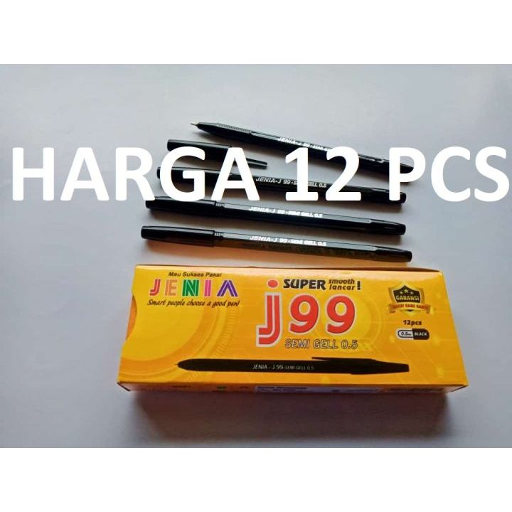 

COD - IP99 - Pulpen Jenia J99 0.5 1Pak isi 12 Pcs