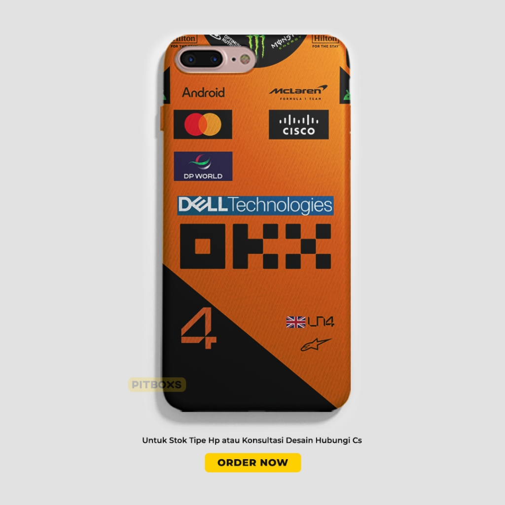Custom Case F1 McLaren Racing Suit 2025 - PITBOXS