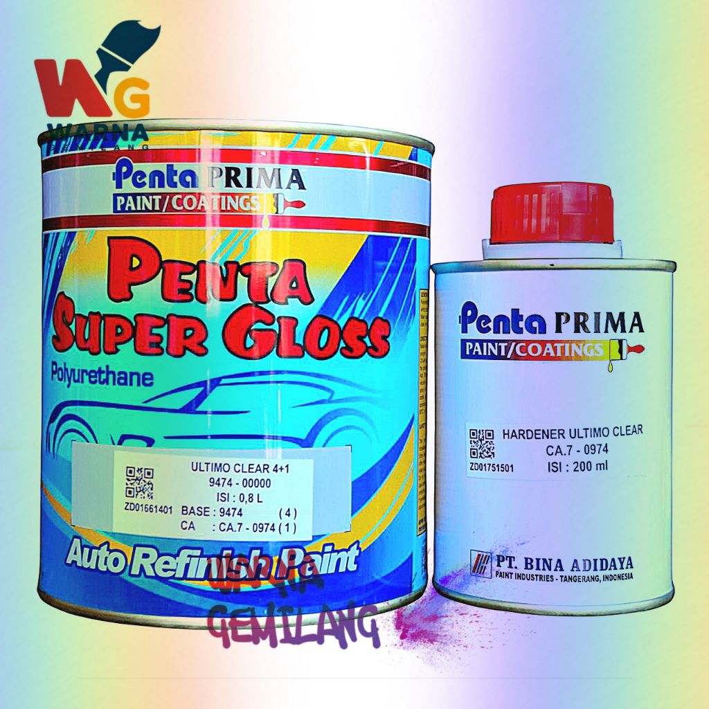 Cat Pernis Penta Super Gloss Ultimo Clear 4+1 PU Gloss 1Liter