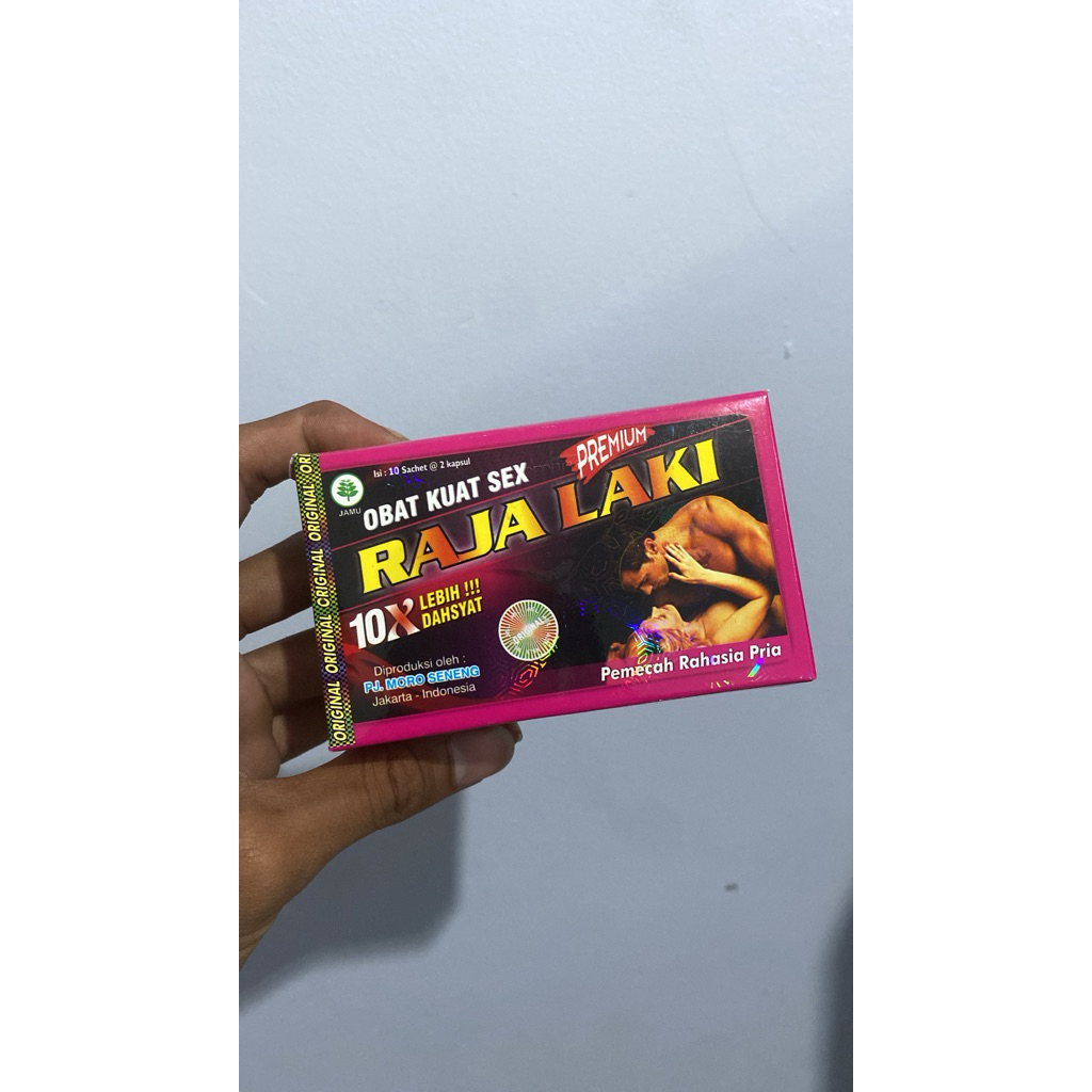 

radja lelaki box kecil isi 10 sachet ori