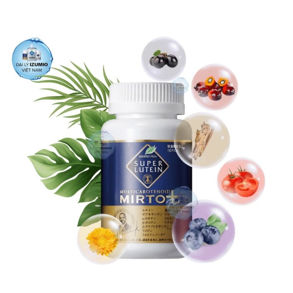 GROSSIR.. Super Lutein Mirto Asli Naturally Plus Ex S Lutena Suplemen Kesehatan Obat Mata Jantung Pa