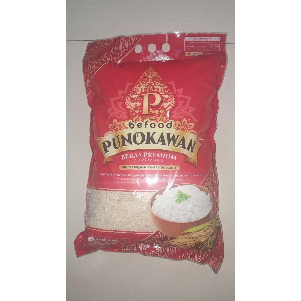 

Beras Premium Befood Punokawan 5kg