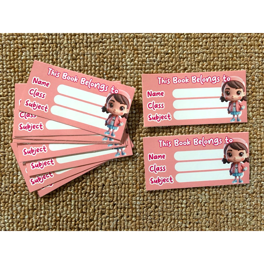 

Sticker Label Mata Pelajaran - Sticker Nama Anak