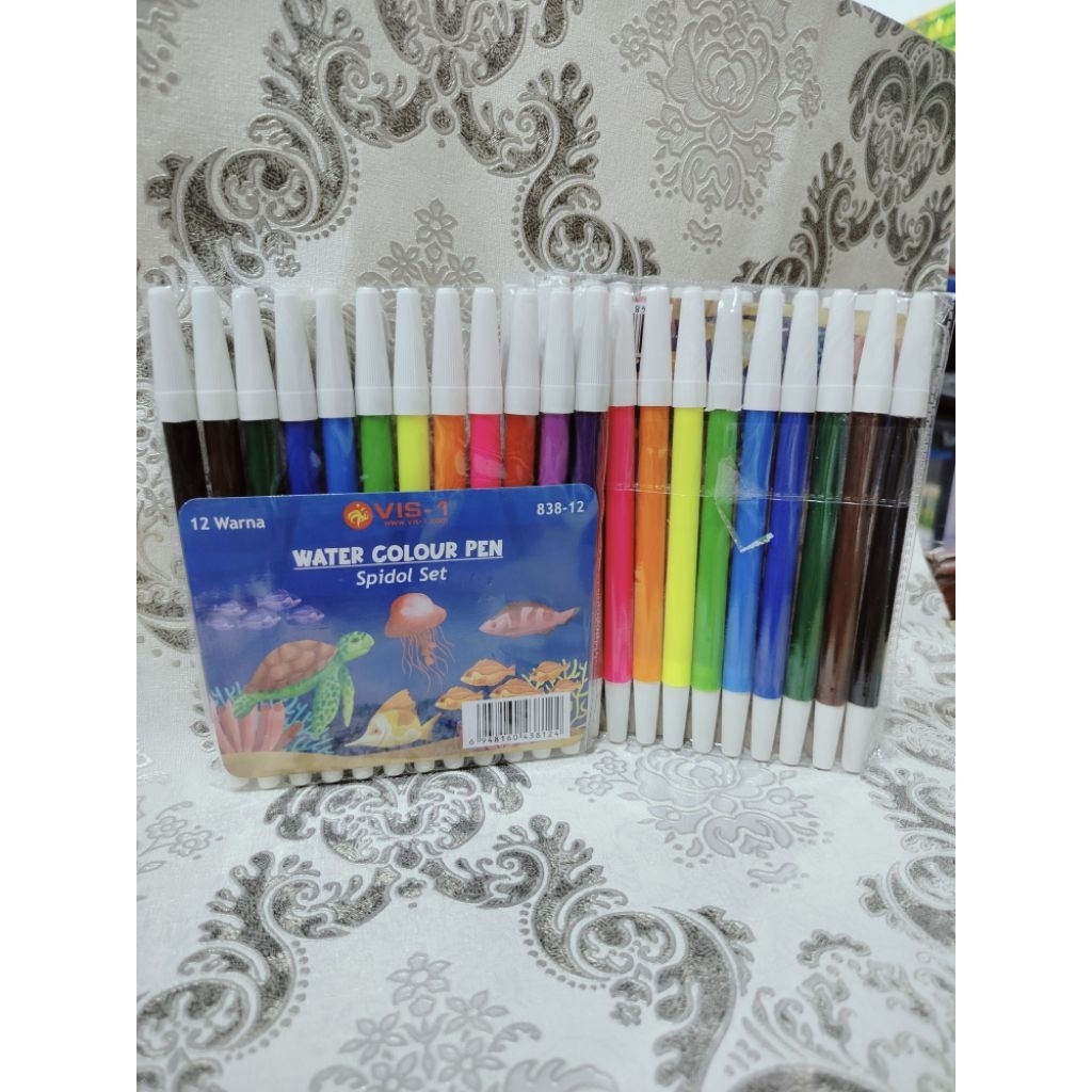 

SPIDOL WARNA SET VIS-1 ISI 12PCS