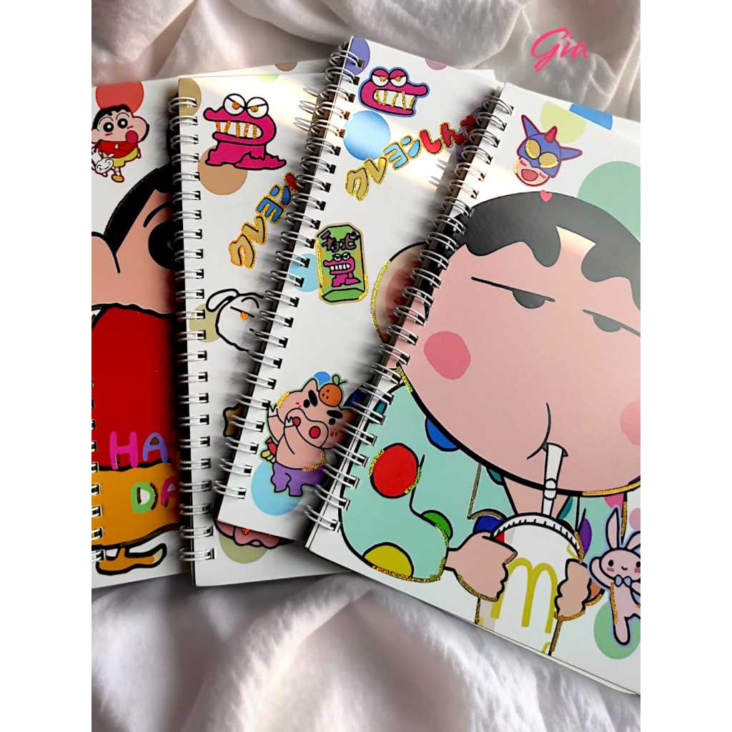 

BUKU TULIS BUKU CATATAN A5 CRAYON SHINCHAN | NOTEBOOK SPIRAL KARAKTER LUCU KUCING CAPYBARA | NOTEBOOK CAPYBARA HOLOGRAM A5 | NOTEBOOK ESTETIK | NOTEBOOK SPIRAL | STATIONERY | CUTE CAT NOTEBOOK | BUKU TULIS KUCING LUCU | KADO LUCU vincess