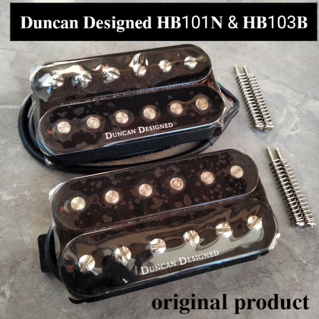 Duncan designed HB101N & Duncan Designed HB103B set NECK BRIDGE