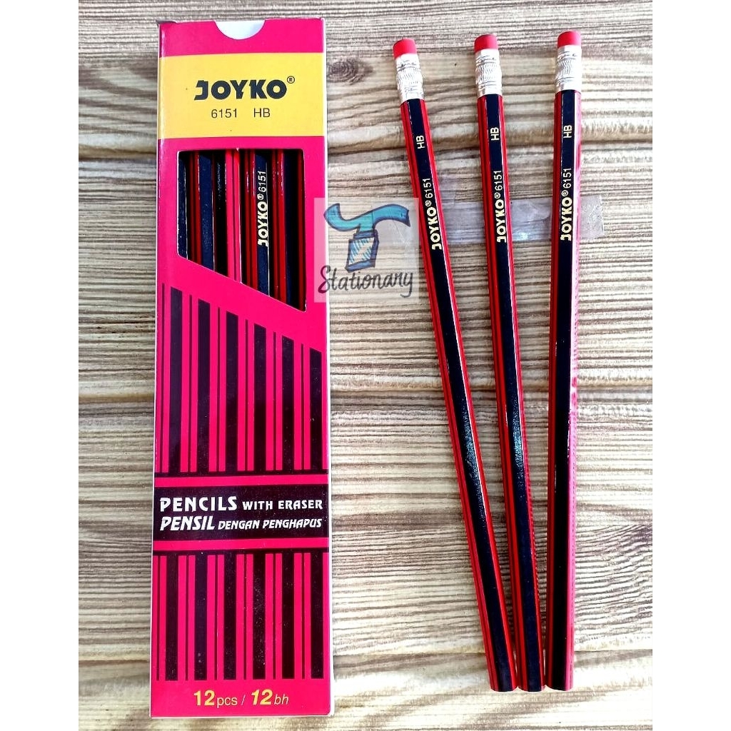 

Pensil JOYKO 6151 (HB) / Pencil (Harga Tertera U/ per 12bj).