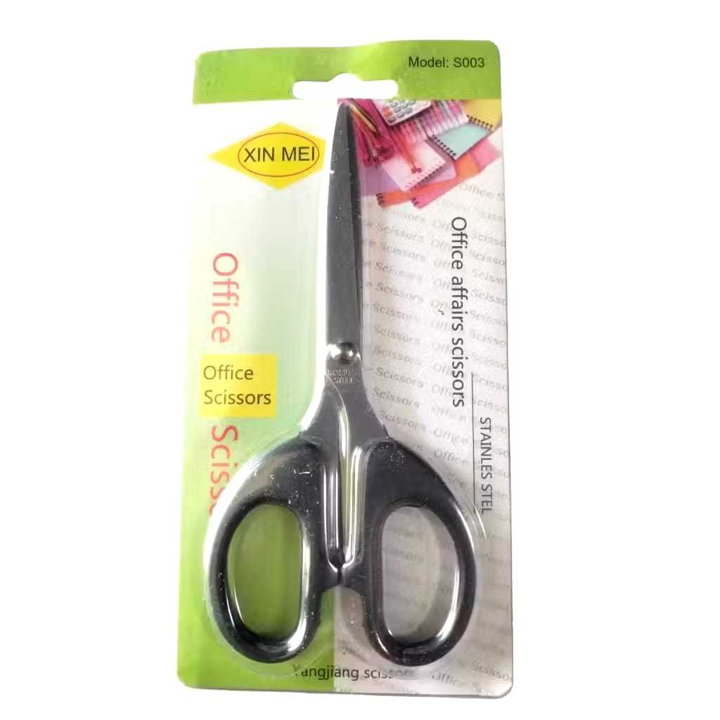 

Gunting Kertas Hitam Besi Stainless Steel Pemotong Potong Serbaguna (YM)