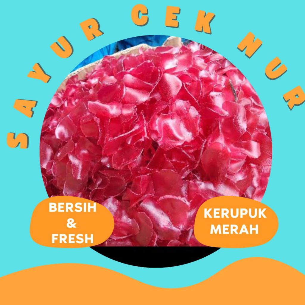 

KERUPUK MERAH MENTAH - INSTAN PALEMBANG