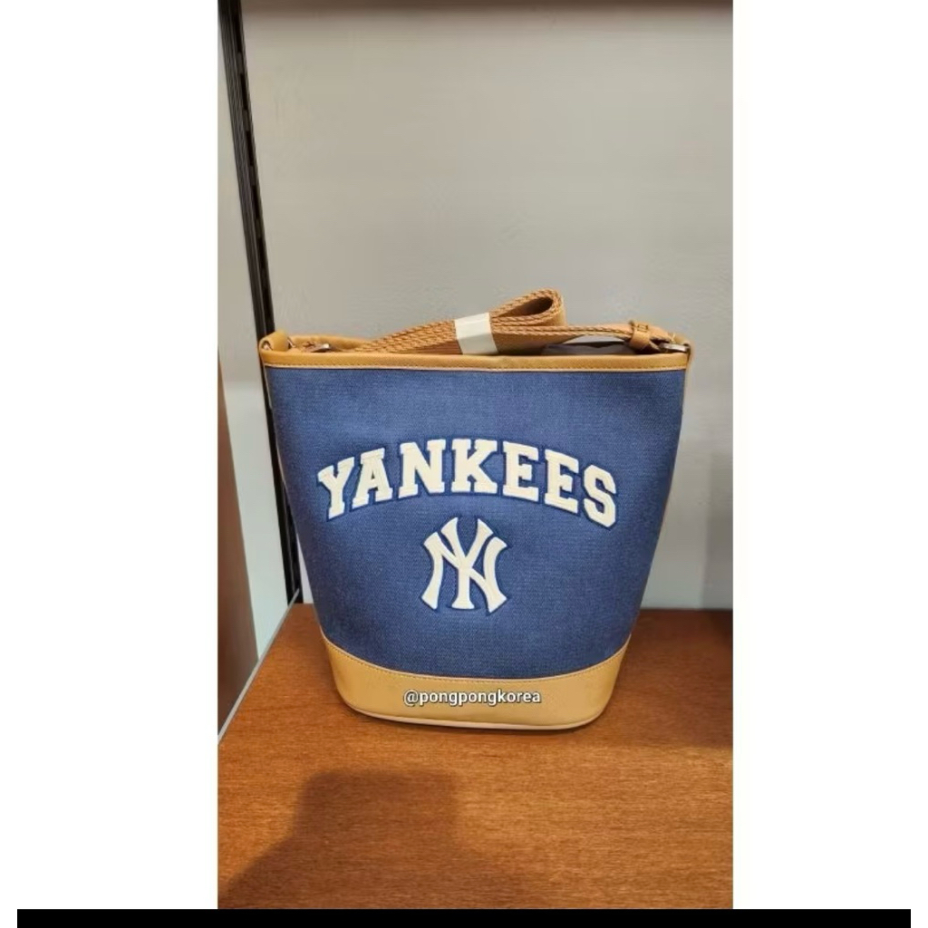 Mlb yankes canvas bucket bag