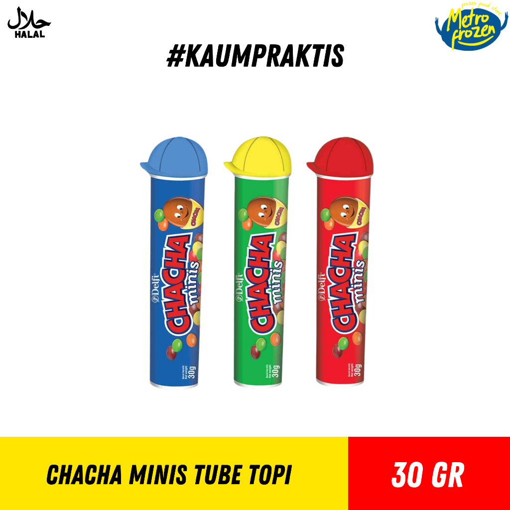 

CHACHA Minis Tube Topi 30g //coklat chacha topi random //chacha coklat topi